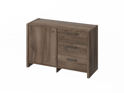 Тумба двухсекционная FB-12-01.D. Орех Пацифик Табак Тумба двухсекционная FB-12-01.D. Орех Пацифик Табак