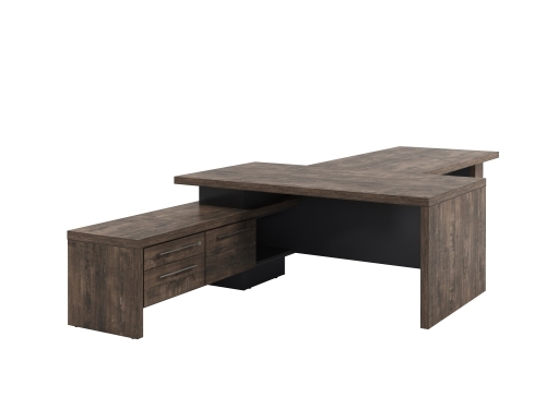 Стол руководителя с опорной тумбой Т-918.0000Л с брифингом фото 2 Стол руководителя с опорной тумбой Т-918.0000Л с брифингом фото 2