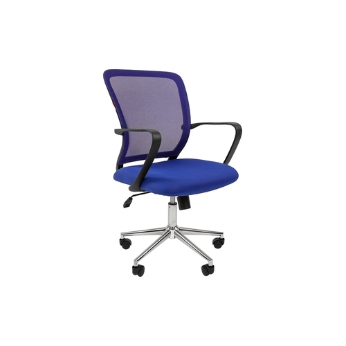 Кресло офисное Chairman 698 (Хром) (Сетка/Ткань) фото 2 Кресло офисное Chairman 698 (Хром) (Сетка/Ткань) фото 2