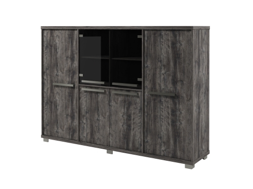 Шкаф четырехсекционный с гардеробом Z-34-02 фото 2 Шкаф четырехсекционный с гардеробом Z-34-02 фото 2