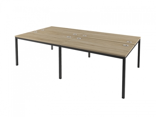 Бенч-система на 4 рабочих места на металлокаркасе Lite IL-51 Бенч-система на 4 рабочих места на металлокаркасе Lite IL-51