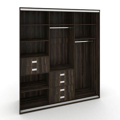 Корпус 3-х секционного шкафа высокого L=2069мм Maris SH.K3-4.1 K6