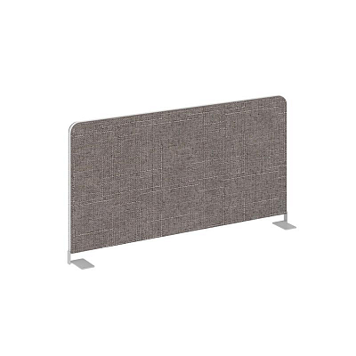 Настольный Экран боковой UNE.TEKRB.AL-400.22 Romeo 05/Металл Серый 600*28*397