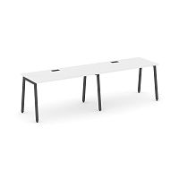 Style Project Рабочая станция 1 сторон. SN-4A.ORS-024 Белый/Металл Антрацит 3160*800*750