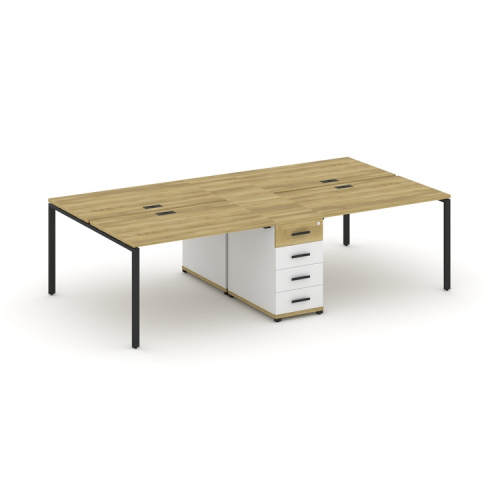 Бенч-система на 4 места с 1 опорной тумбой Concept CN.DRS-418 фото 6 Бенч-система на 4 места с 1 опорной тумбой Concept CN.DRS-418 фото 6