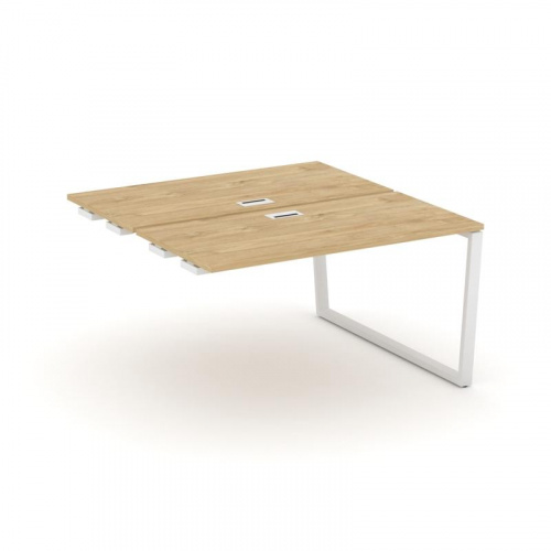 Style Project Стол-приставка к опор. элем. SN-6T2.DPRS-022 Акация Лорка/Металл Антрацит/Заглушка Пла фото 3