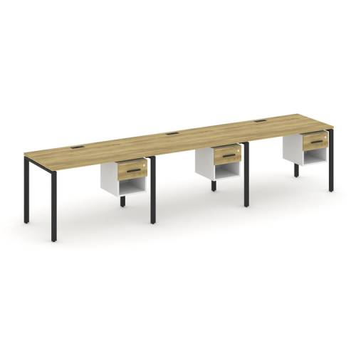 Бенч-система на 3 места с подвесными тумбами Concept CN.ORS-138 фото 6 Бенч-система на 3 места с подвесными тумбами Concept CN.ORS-138 фото 6