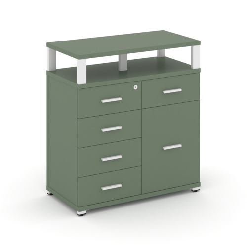 Тумба приставная с 5 ящиками Concept CN.TSP-018 W Тумба приставная с 5 ящиками Concept CN.TSP-018 W