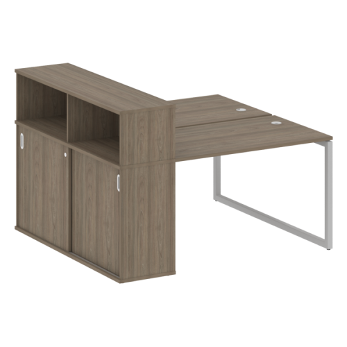 Бенч-система с шкафом-купе на О-обр. м/к Metal System Quattro 40БО.РС-СШК-2.2 фото 3 Бенч-система с шкафом-купе на О-обр. м/к Metal System Quattro 40БО.РС-СШК-2.2 фото 3