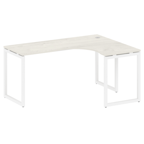 Стол криволинейный правый на О-обр. м/к Metal System Quattro 40БО.СА-4 (R) фото 4 Стол криволинейный правый на О-обр. м/к Metal System Quattro 40БО.СА-4 (R) фото 4