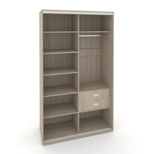 Корпус 2-х секционного шкафа высокого L=1600мм Maris SH.K2-6.1 K3 фото 3