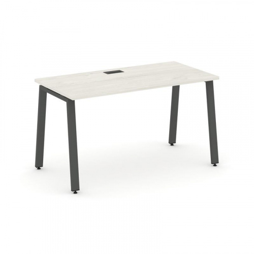 Style Project Стол письменный SN-6A.SP-003 Антрацит/Металл Белый 1380*600*750 фото 15