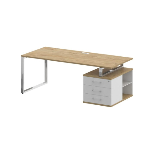 Стол руководителя (С опорной тумбой) Shift SK.SRT-200 (R) Стол руководителя (С опорной тумбой) Shift SK.SRT-200 (R)