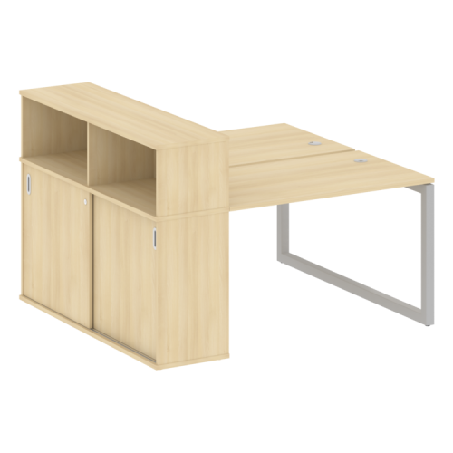 Бенч-система с шкафом-купе на О-обр. м/к Metal System Quattro 50БО.РС-СШК-2.2 фото 4 Бенч-система с шкафом-купе на О-обр. м/к Metal System Quattro 50БО.РС-СШК-2.2 фото 4