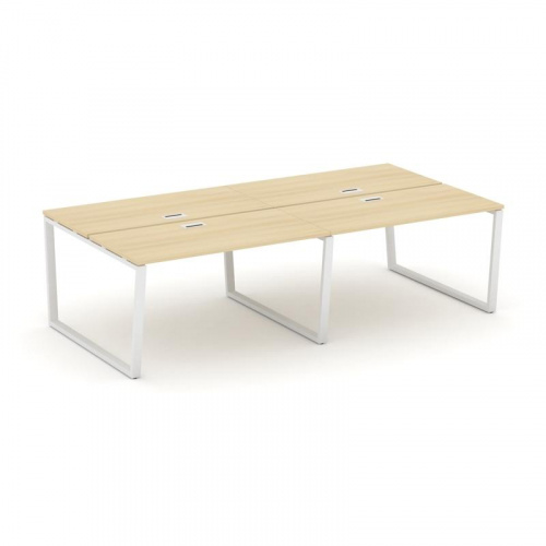 Style Project Рабочая станция 2-х сторон. SN-6T2.DRS-042 Акация Лорка/Металл Антрацит/Заглушка Пласт фото 21