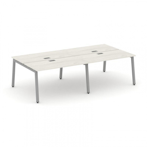 Style Project Рабочая станция 2-х сторон. SN-5A.DRS-032 Белый/Металл Антрацит 2360*1232*750 фото 4