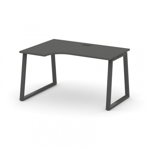 Style Project Стол рабочий эргоном. SN-6T1.SPA-001(L) Акация Лорка/Металл Антрацит/Заглушка Пластик фото 27