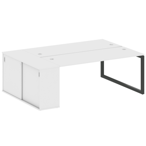 Бенч-система с шкафом-купе на О-обр. м/к Metal System Quattro 50БО.РС-СШК-1.5 фото 6