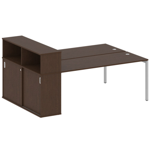 Бенч-система с шкафом-купе на П-обр. м/к Metal System Quattro 40БП.РС-СШК-2.5 фото 11 Бенч-система с шкафом-купе на П-обр. м/к Metal System Quattro 40БП.РС-СШК-2.5 фото 11