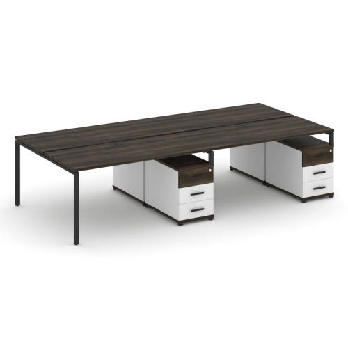 Бенч-система на 4 места с 2 опорными тумбами Concept CN.DRS-320 фото 9 Бенч-система на 4 места с 2 опорными тумбами Concept CN.DRS-320 фото 9