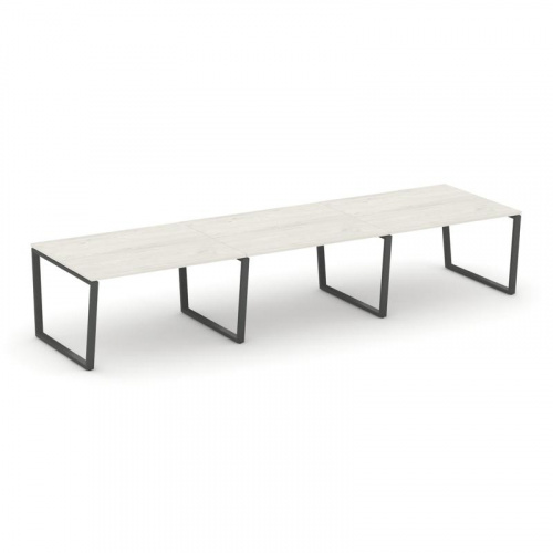 Style Project Стол переговорный SN-6T2.SPRG-053.3 Акация Лорка/Металл Антрацит 4410*1180*750 фото 24