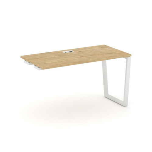 Style Project Стол-приставка к опор. элем. SN-6T2.OPRS-023 Акация Лорка/Металл Антрацит/Заглушка Пла фото 3