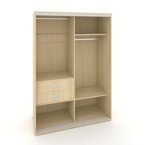 Корпус 2-х секционного шкафа низкого L=1600мм Maris SH.K2-6.2 K4