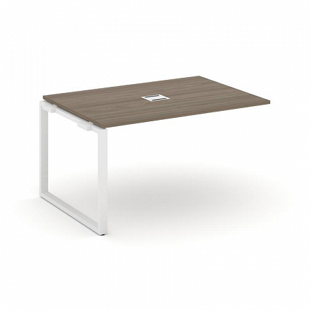 Style Project Проходной наб. элем. перег. стола SN-6O.NSPRG-002 Вяз Благородный/Металл Белый 1180*98