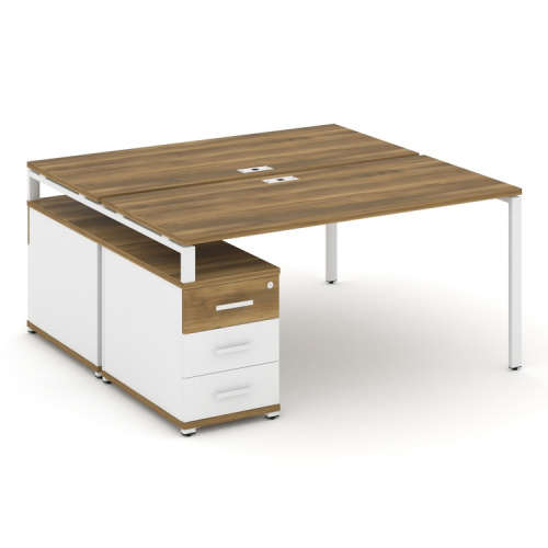 Бенч-система на 2 места с опорной тумбой Concept CN.DRS-304 фото 7 Бенч-система на 2 места с опорной тумбой Concept CN.DRS-304 фото 7