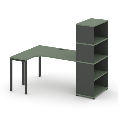 Стол эргономичный с опорным стеллажом Concept CN.SA-207(L) Стол эргономичный с опорным стеллажом Concept CN.SA-207(L)