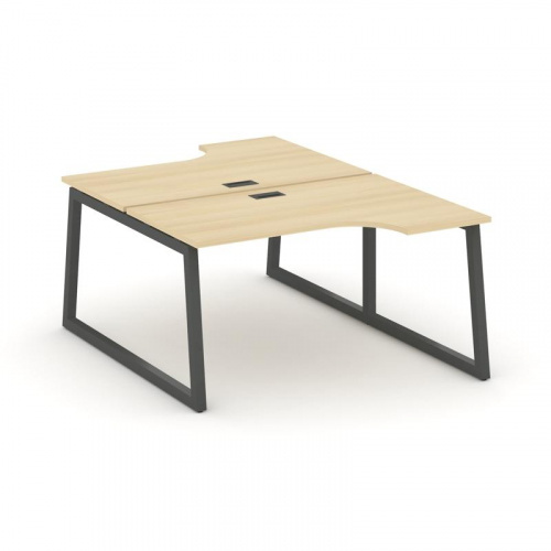 Style Project Рабочая станция эргоном. SN-5T1.DRPA-021 Акация Лорка/Металл Антрацит/Заглушка Пластик фото 28