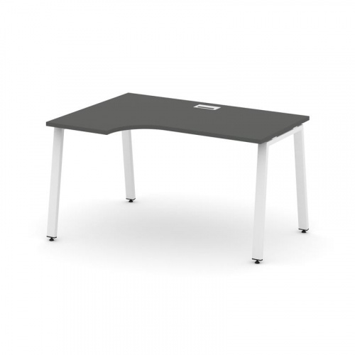 Style Project Стол рабочий эргоном. SN-6A.SPA-002(L) Дуб Наварра/Металл Белый 1580*600/980*750 фото 15 Style Project Стол рабочий эргоном. SN-6A.SPA-002(L) Дуб Наварра/Металл Белый 1580*600/980*750 фото 15