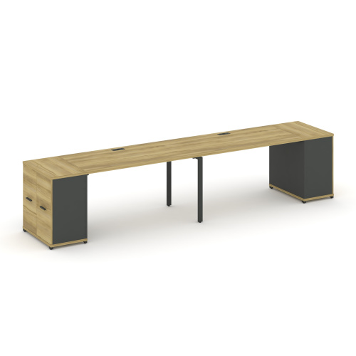 Бенч-система с опорными распашными шкафами Concept CN.ORS-217 фото 4 Бенч-система с опорными распашными шкафами Concept CN.ORS-217 фото 4