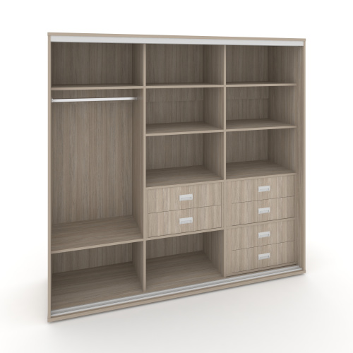 Корпус 3-х секционного шкафа низкого L=2519мм Maris SH.K3-7.2 K3 фото 6 Корпус 3-х секционного шкафа низкого L=2519мм Maris SH.K3-7.2 K3 фото 6