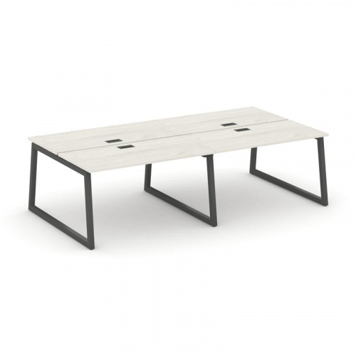 Style Project Рабочая станция 2-х сторон. SN-5T1.DRS-032 Акация Лорка/Металл Антрацит/Заглушка Пласт фото 24