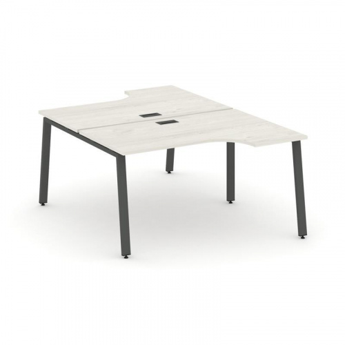 Style Project Рабочая станция эргоном. SN-6A.DRPA-011 Дуб Наварра/Металл Антрацит 1380*1432/1992*750 фото 28