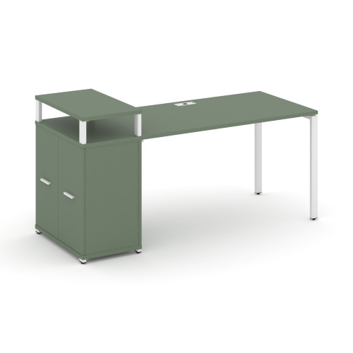 Стол офисный с опорным распашным шкафом Concept CN.SP-224 Стол офисный с опорным распашным шкафом Concept CN.SP-224