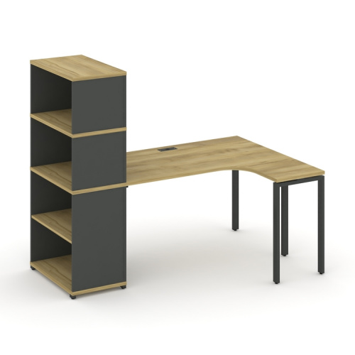 Стол эргономичный с опорным стеллажом Concept CN.SA-207(R) фото 3 Стол эргономичный с опорным стеллажом Concept CN.SA-207(R) фото 3