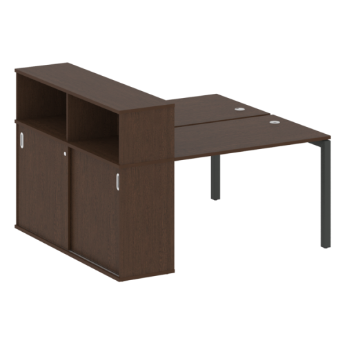 Бенч-система с шкафом-купе на П-обр. м/к Metal System Quattro 50БП.РС-СШК-2.2 фото 12 Бенч-система с шкафом-купе на П-обр. м/к Metal System Quattro 50БП.РС-СШК-2.2 фото 12