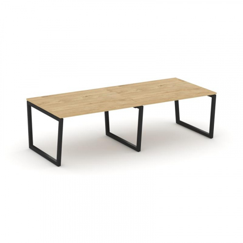 Style Project Стол переговорный SN-5T2.SPRG-042.3 Акация Лорка/Металл Антрацит 2360*1180*750 Style Project Стол переговорный SN-5T2.SPRG-042.3 Акация Лорка/Металл Антрацит 2360*1180*750