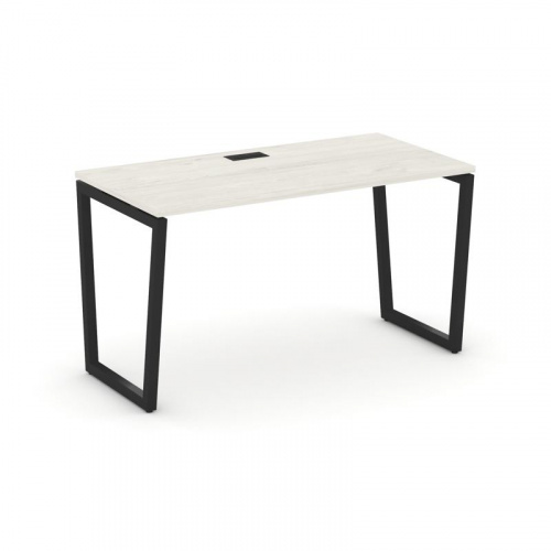 Style Project Стол письменный SN-4T2.SP-011 Акация Лорка/Металл Антрацит/Заглушка Пластик Черный 980 фото 7