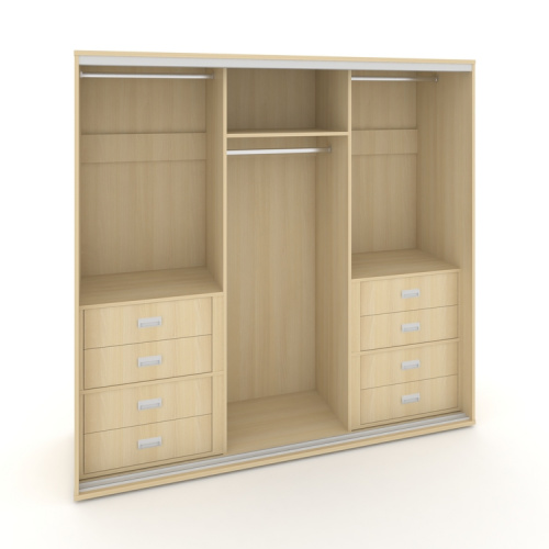 Корпус 3-х секционного шкафа низкого L=2069мм Maris SH.K3-4.2 K5