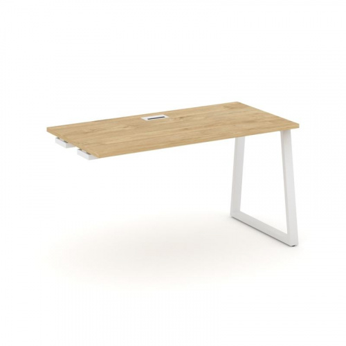 Style Project Стол-приставка к опор. элем. SN-6T1.OPRS-003 Акация Лорка/Металл Антрацит/Заглушка Пла фото 3