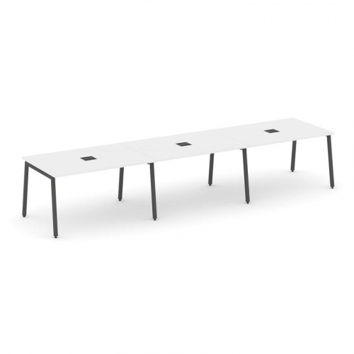 Style Project Стол переговорный SN-4A.SPRG-022 Дуб Наварра/Металл Антрацит 3540*980*750 фото 17