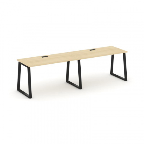 Style Project Рабочая станция 1 сторон. SN-6T1.ORS-024 Акация Лорка/Металл Антрацит/Заглушка Пластик фото 4 Style Project Рабочая станция 1 сторон. SN-6T1.ORS-024 Акация Лорка/Металл Антрацит/Заглушка Пластик фото 4