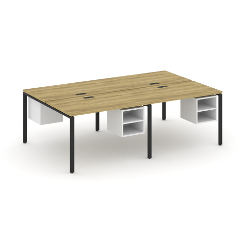 Бенч-система на 4 места с подвесными тумбами Concept CN.DRS-126 фото 4 Бенч-система на 4 места с подвесными тумбами Concept CN.DRS-126 фото 4