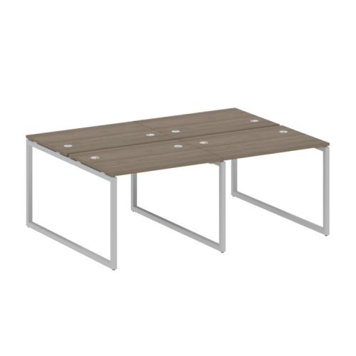 Бенч-система на 4 места на О-обр. м/к Metal System Quattro 40БО.СМ-4.1 