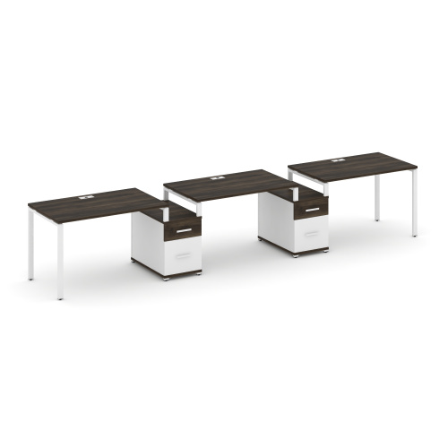 Бенч-система на 3 места с 2 опорными тумбами Concept CN.ORS-330 фото 10 Бенч-система на 3 места с 2 опорными тумбами Concept CN.ORS-330 фото 10