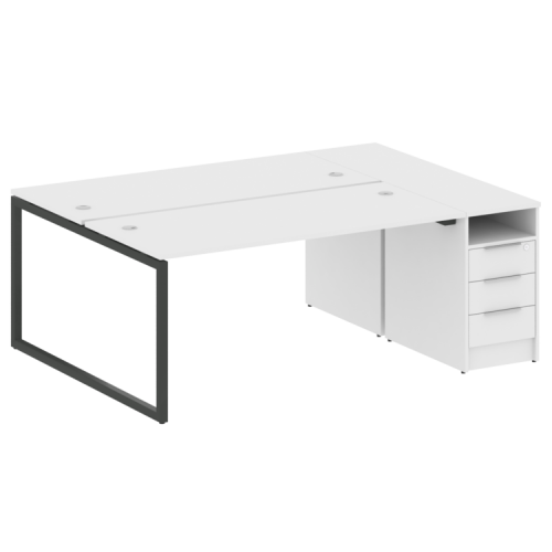 Бенч-система с тумбой на О-обр. м/к Metal System Quattro 40БО.РС-СТП-2.4 фото 7 Бенч-система с тумбой на О-обр. м/к Metal System Quattro 40БО.РС-СТП-2.4 фото 7