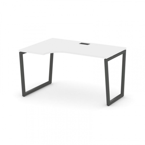 Style Project Стол рабочий эргоном. SN-4T2.SPA-022(L) Акация Лорка/Металл Антрацит/Заглушка Пластик фото 26